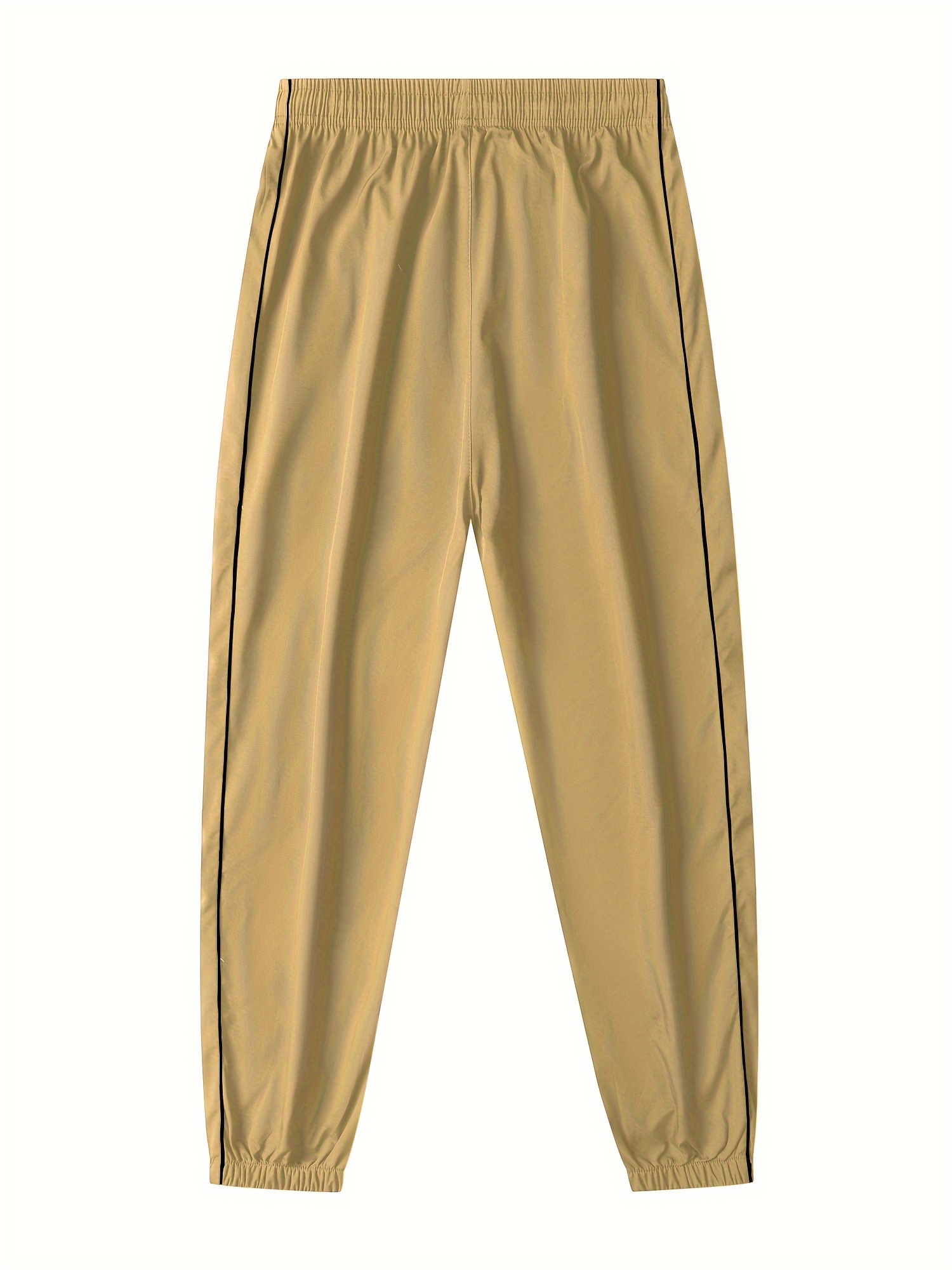 mens casual loose fit joggers chic sports pants for outdoor activities details 6