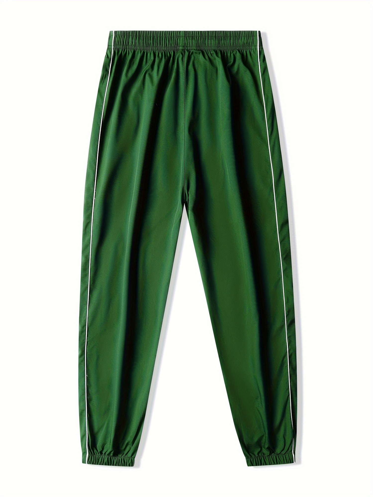 mens casual loose fit joggers chic sports pants for outdoor activities details 13