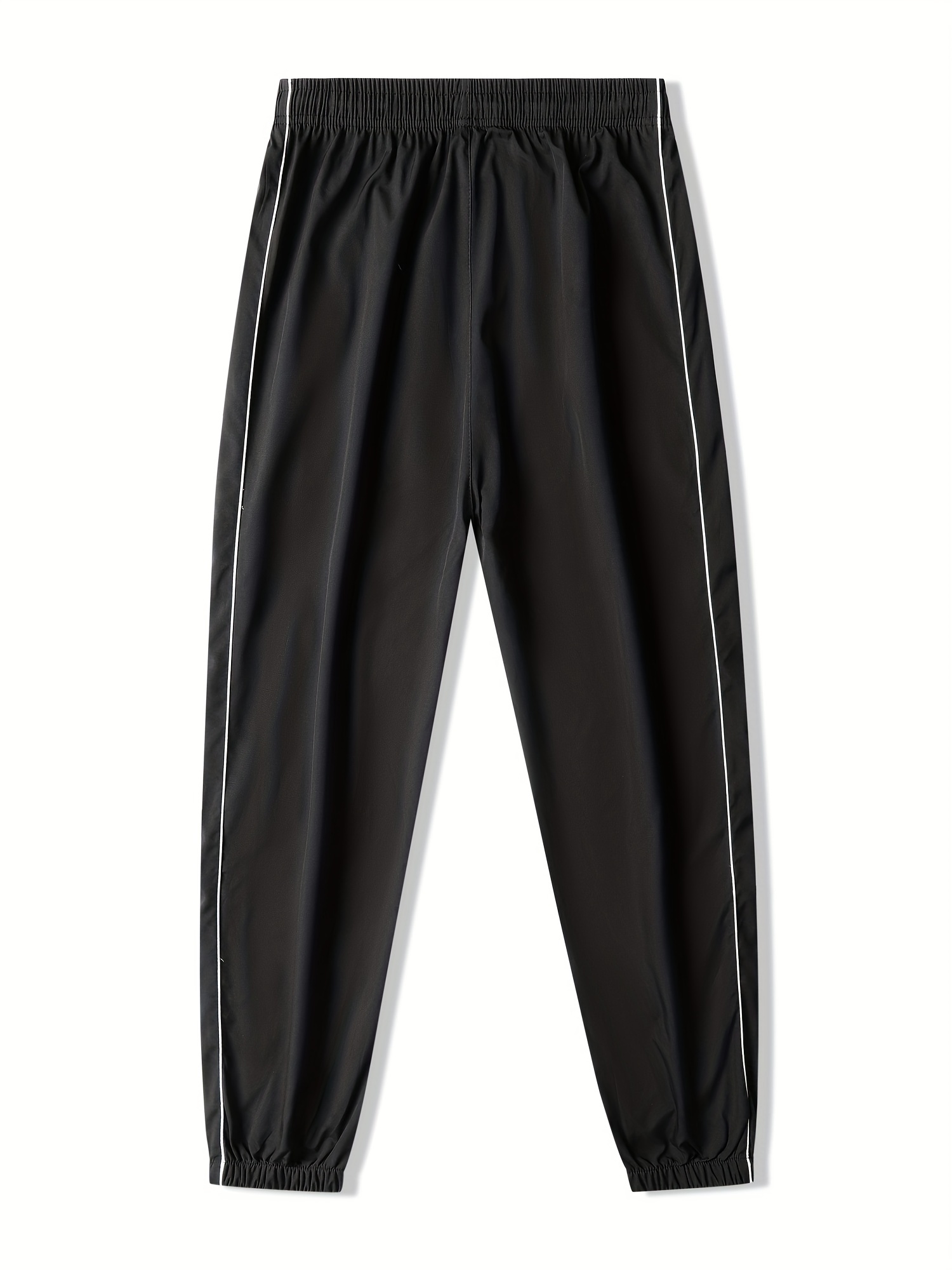 mens casual loose fit joggers chic sports pants for outdoor activities details 19