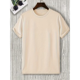 Mens Bold Graphic Active Tee - Soft Crew Neck, Ultra-Comfortable for Summer, Perfect for Gym, Running & Casual Wear