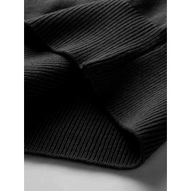 Men's Casual V-Neck Sweater Vest - Knit, Stretch Fabric, Perfect for Spring/Fall